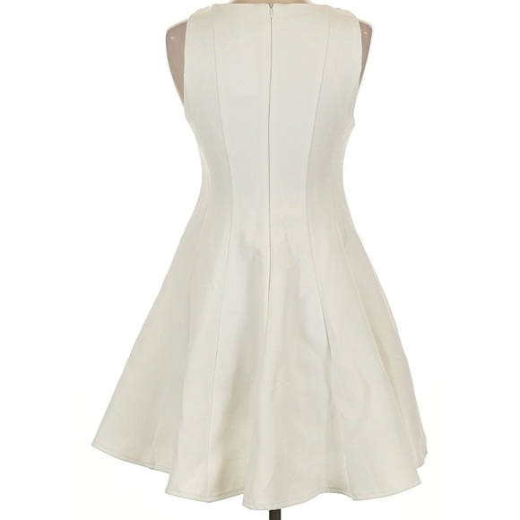 Entro Ivory Whisper Fit & Flare Cocktail Dress, NWT, Large - Picture 2 of 7